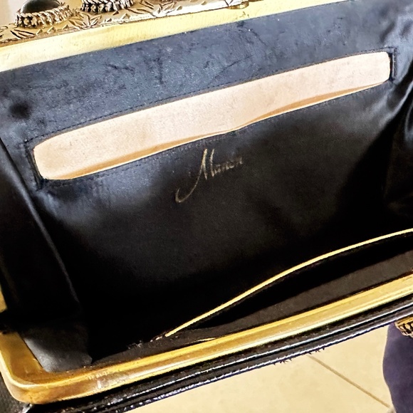 Amazing  Manon Vintage Clutch 1950 - Picture 6 of 9